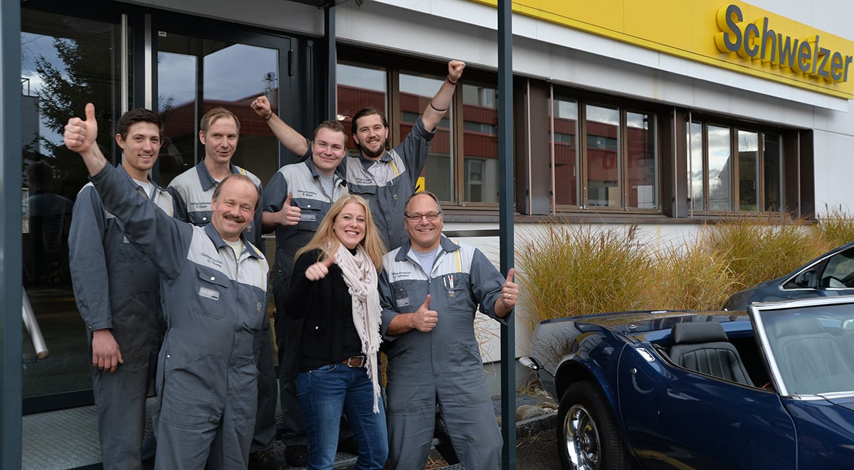 Das Team der Garage Schweizer Zumikon AG Das Team der Garage Schweizer Zumikon AG